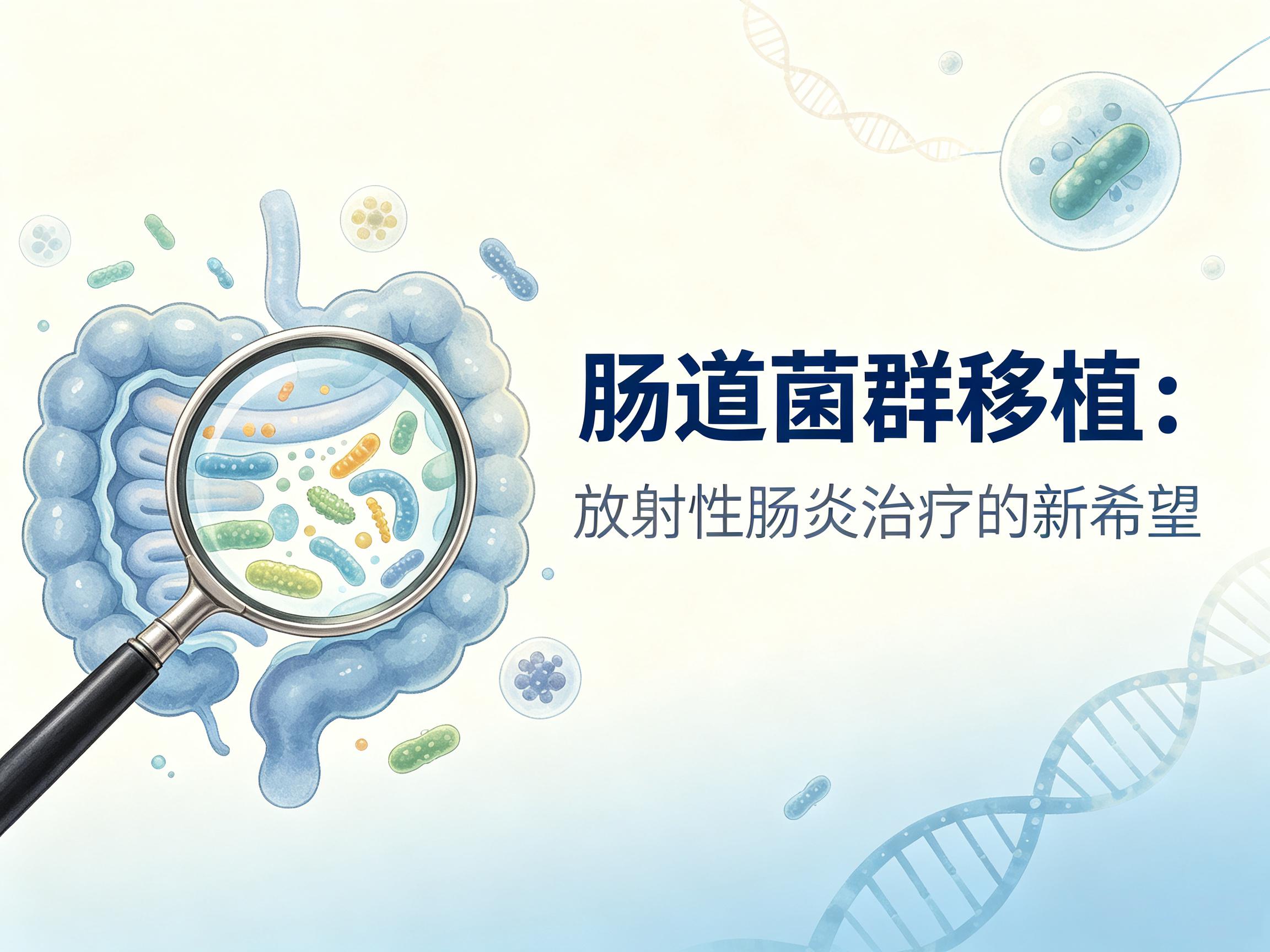 池州市|第3期 肠道菌群移植：放射性肠炎治疗的新希望